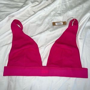 NWT Skims plunge bralette -3x